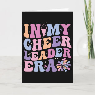 In My Cheerleader Era Cheerleading Funny Cheer Wom Card