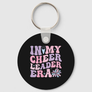 In My Cheerleader Era Cheerleading Funny Cheer Wom Key Ring