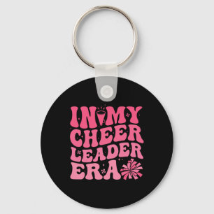 In My Cheerleader Era Cheerleading Funny Cheer Wom Key Ring