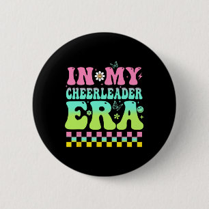In My Cheerleader Era Women Trendy Cheerleading Fo 6 Cm Round Badge