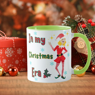In my Christmas Era Elf Cute Mug