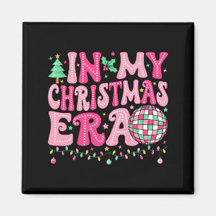 In My Christmas Era Merry Christmas Tree Xmas Cute Magnet