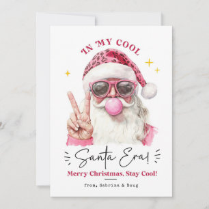 In My Christmas Era Trendy Christmas  Holiday Card