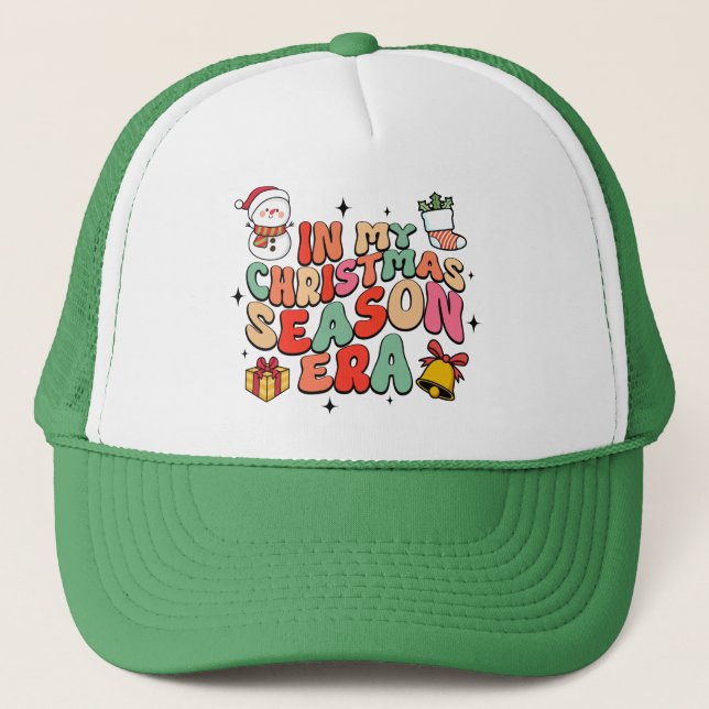 In My Christmas Season Era Trucker Hat (Front)