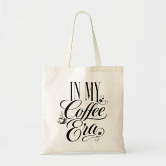 In My Coffee Era Vintage Coffee Lover Tote Bag