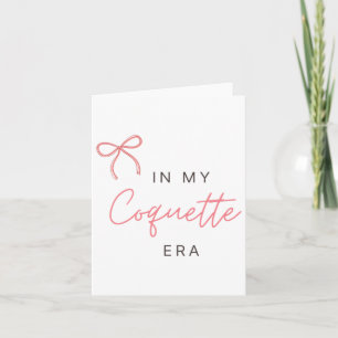 In My Coquette Era ✨ Sticker Card
