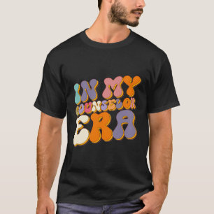 In My Counsellor Era Retro School Psychologist Bac T-Shirt