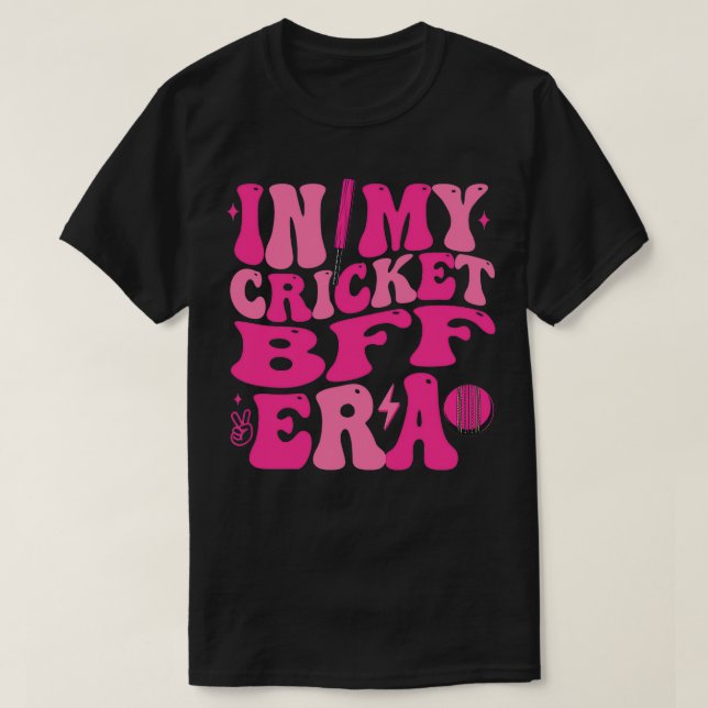 In My Cricket BFF Era Matching Family  T-Shirt (Design Front)