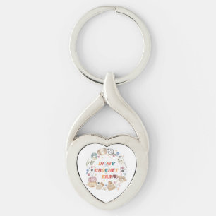 In My Crochet Era ,Crafter Mum Gift, Crochet Key Ring