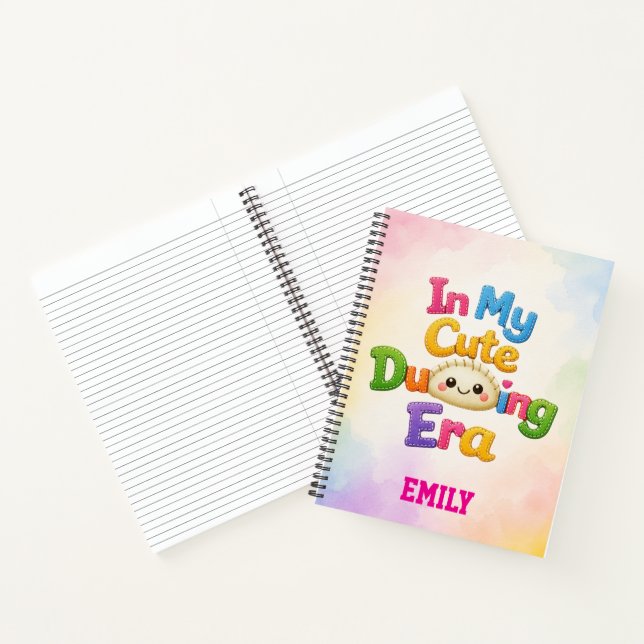In My Cute Dumpling Era Notebook (Inside)