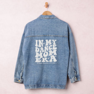 In My Dance Mum Era Personalised Kids Names Denim Jacket