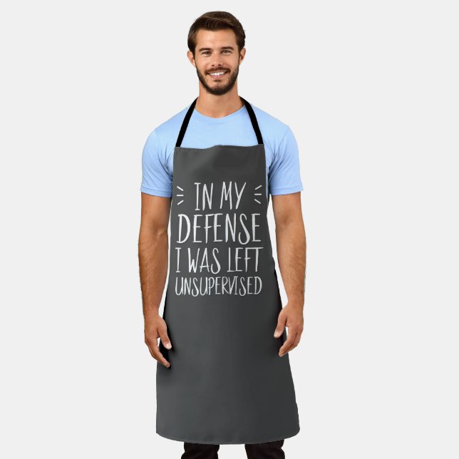 In my defence, I was left unsupervised Apron (Worn)