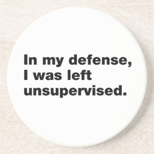 In my defence, I was left unsupervised Coaster