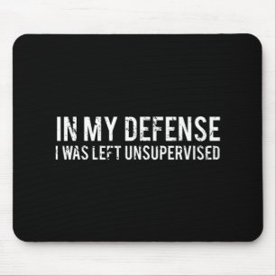 In my defence I was left unsupervised Cool Fun te Mouse Pad