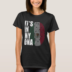 In My Dna Mexico Mexican Flag T-Shirt