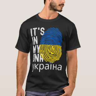 In My Dna Ukrainian Ukraine Independence Day T-Shirt