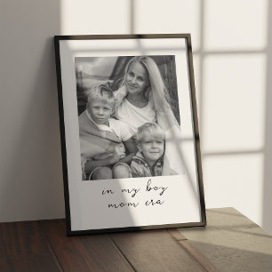 In My Dog Mom Era Pet Lovers Custom Keepsake Gift Poster