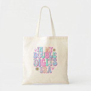 In My Double Digits Era 10 Year Old Gifts Girl 10t Tote Bag