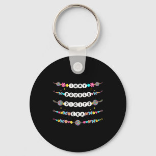 In My Double Digits Era Friendship Bracelets 10th Key Ring