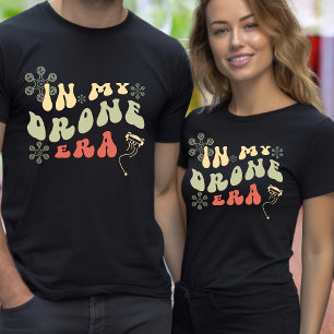 In My Drone Era Custom Text on Back T-Shirt