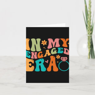 In My Engaged Era Fiance Engagement Future Bride M Card