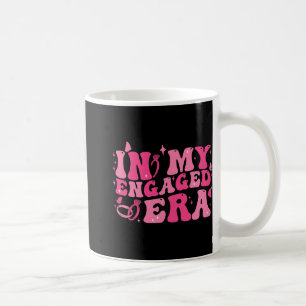 In My Engaged Era Groovy Bride Bachelorette Party Coffee Mug