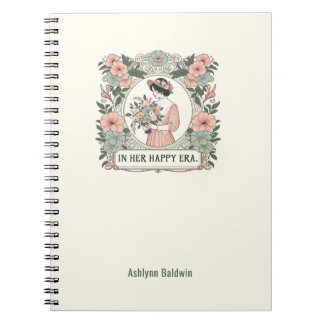 In My Era Floral Vintage Esthetic Notebook