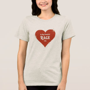 In My Feminine Rage Era – Bold Empowerment Tri-Blend Shirt