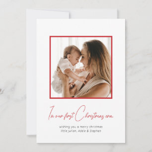 In My First Christmas Era Holiday Card