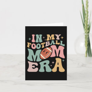 In My Football Mum Era Fun Retro Halloween Sport M Card