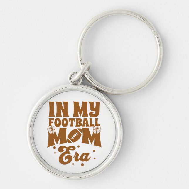 In My Football Mum Era Key Ring (Front)