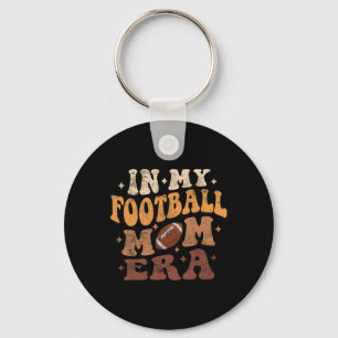 In My Footbyll Mum Era Funny Footbyll Mum Player M Key Ring
