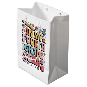 In My Fourth Grade Era 4th Grade Back to School Medium Gift Bag