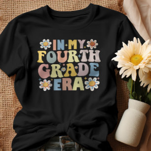 In My Fourth Grade Era Back To School T-Shirt