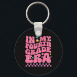 In My Fourth Grade Era Student Boy Girl 4th Grade  Key Ring<br><div class="desc">In My Fourth Grade Era Student Boy Girl 4th Grade Teacher</div>