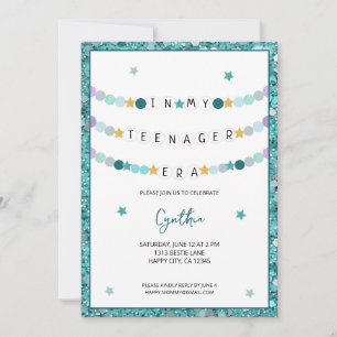 In My Friendship Bracelet Era Birthday Party Invitation