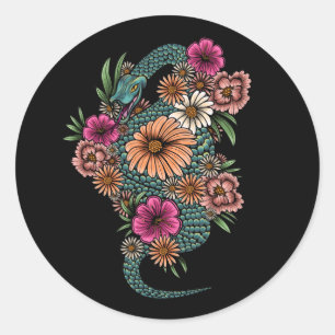 In My Garden  Classic Round Sticker