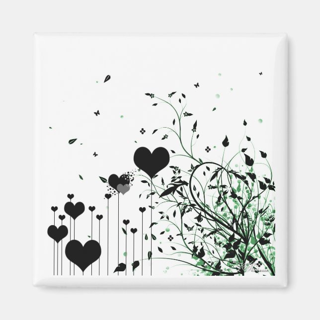 In my garden... magnet (Front)