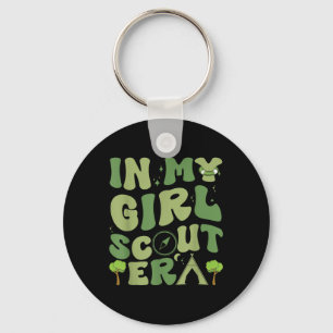 In My Girl Patricks Day Scout Era, Scout Camping F Key Ring
