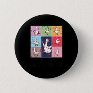 In My Goose Silly Era Retro Meme Honk Animal Women 6 Cm Round Badge