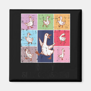 In My Goose Silly Era Retro Meme Honk Animal Women Magnet
