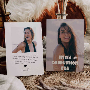 In My Graduation Era Whimsical Graduation  Announcement