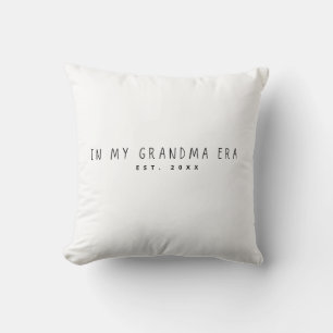 In My Grandma Era Grandma Gift for Grandmother Cushion