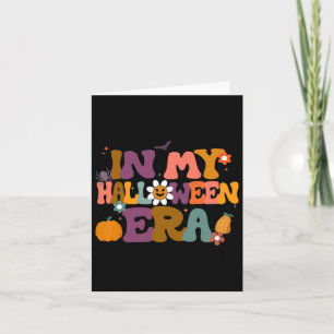 In My Halloween Era Fun Halloween Family Matching Card