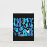 In My Hanukkah Era Happy Chanukah Jewish Pajamakah Card<br><div class="desc">In My Hanukkah Era Happy Chanukah Jewish Pajamakah Men Women</div>