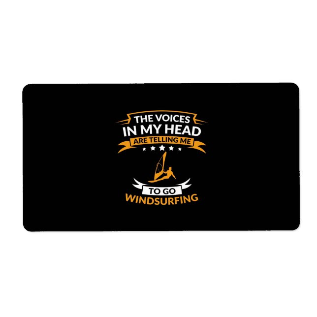In My Head I Want To Go Windsurfing (Front)