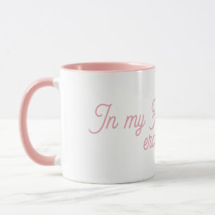 In My Healing Era Pink Coffee Mug Aesthetic Pink
