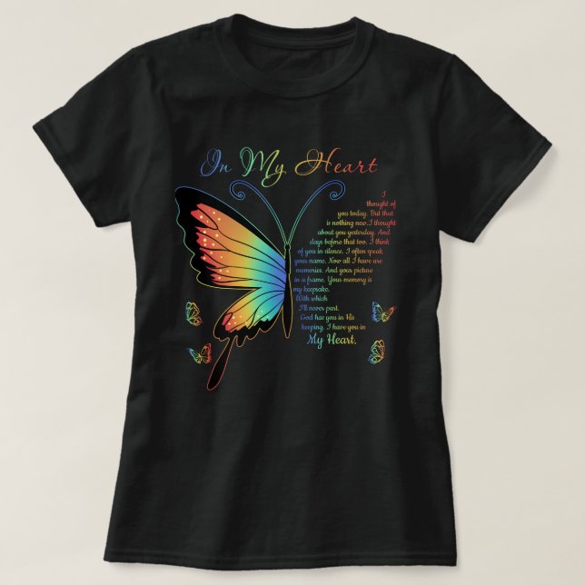 In my heart design  T-Shirt (Design Front)
