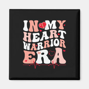 In My Heart Warrior Era Chd Heart Disease Awarenes Magnet
