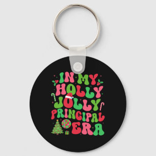 In My Holly Xmas Jolly Principal Era Christmas Job Key Ring